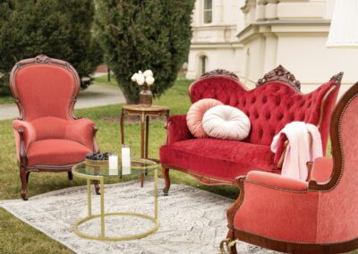 Komplet burgundowy | 1100 zł