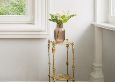 Kwietnik mosiężny kwadrat | 150 zł