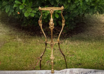 Kwietnik mosiężny okrągły | 150 zł